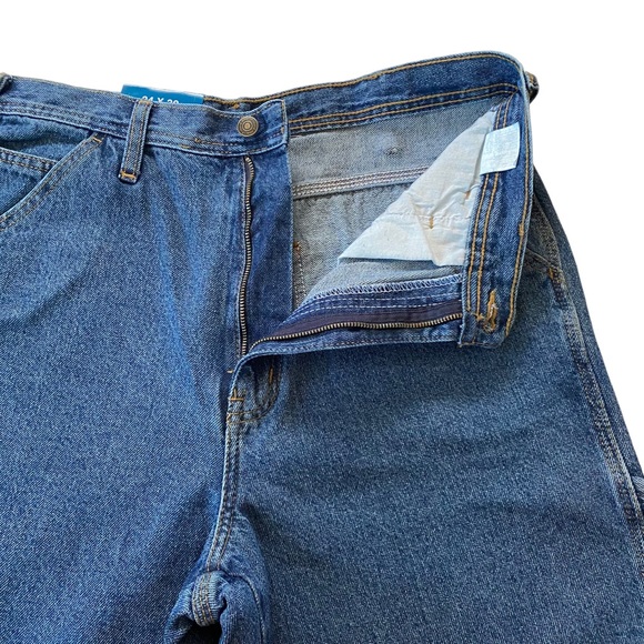 NWT RW Rugged Wear Loose Fit Carpenter Jeans Men’s Size 34 x 30 - Picture 7 of 13